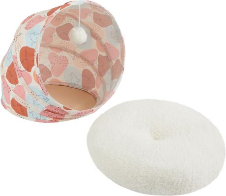 Show full view: Frisco Foldable Covered Canopy Cat Bed, Calico Cat slide 4 of 9