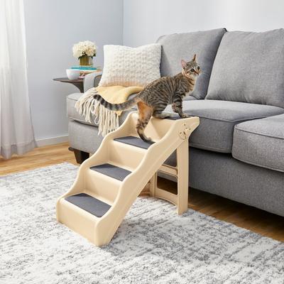 Show full view: Frisco Foldable Nonslip Cat & Dog Stairs, Beige slide 3 of 8