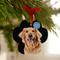 Show in main carousel: Frisco Christmas "Forever Loved" Paw Shape Metal Personalized Dog & Cat Holiday Ornament slide 3 of 5