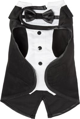 Show full view: Frisco Formal Dog & Cat Tuxedo, Black, Small slide 5 of 10
