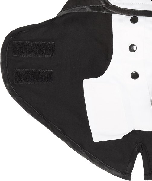 Frisco Formal Dog & Cat Tuxedo, Black