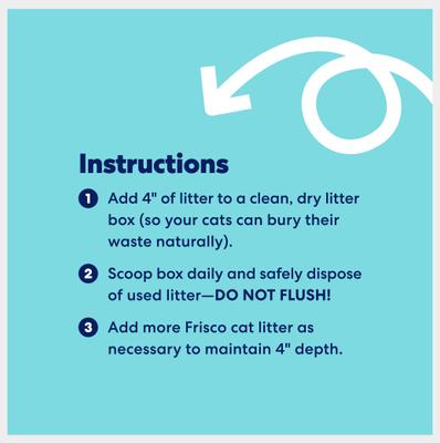 Show full view: Frisco Fresh Scented Non-Clumping Recycled Paper Cat Litter, 25-lb bag slide 6 of 8