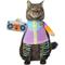 Show in main carousel: Frisco Front Walking 80s Retro Kid Dog & Cat Costume, Small slide 3 of 11