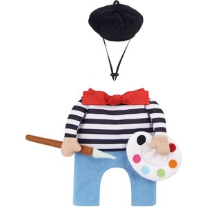 Frisco Front Walking French Artist Dog & Cat Costume, Small