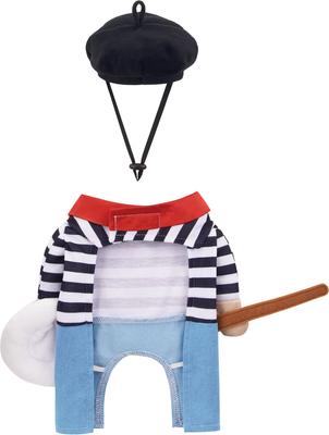 Show full view: Frisco Front Walking French Artist Dog & Cat Costume, X-Large slide 6 of 9