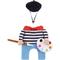 Show in main carousel: Frisco Front Walking French Artist Dog & Cat Costume, XX-Large slide 5 of 9