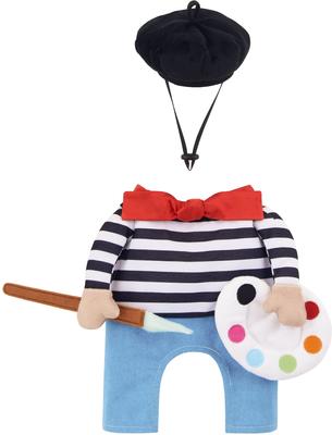 Show full view: Frisco Front Walking French Artist Dog & Cat Costume, XX-Large slide 5 of 9