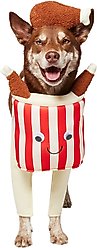 Frisco Front Walking Fried Chicken Bucket with Adjustable Inseam Dog & Cat Costume (Patent Pending), X-Large