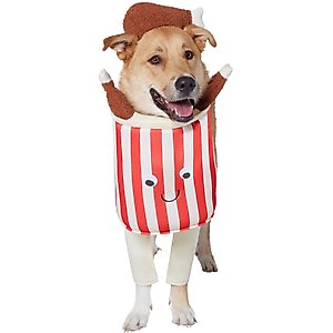 Frisco Front Walking Fried Chicken Bucket with Adjustable Inseam Dog & Cat Costume (Patent Pending), XX-Large