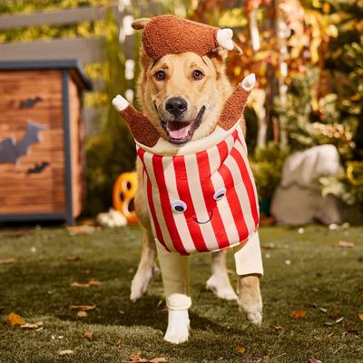 Show full view: Frisco Front Walking Fried Chicken Bucket with Adjustable Inseam Dog & Cat Costume (Patent Pending), XX-Large slide 7 of 10