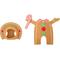 Show in main carousel: Frisco Front Walking Gingerbread Dog & Cat Costume, Medium slide 4 of 10