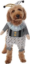 Frisco Front Walking Glitter Clown Dog & Cat Costume, Large slide 1 of 8