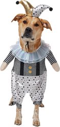 Frisco Front Walking Glitter Clown Dog & Cat Costume, X-Large