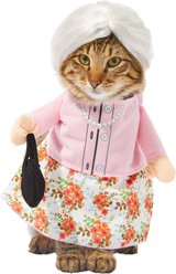 Frisco Front Walking Granny Dog & Cat Costume, Small