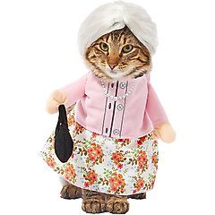 Frisco Front-Walking Granny Cat Costume, Small