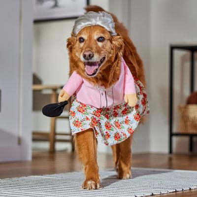 Show full view: Frisco Front Walking Granny Dog & Cat Costume, XX-Large slide 8 of 10