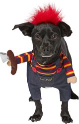 Frisco Front Walking Killer Doll Dog & Cat Costume, Large slide 1 of 6