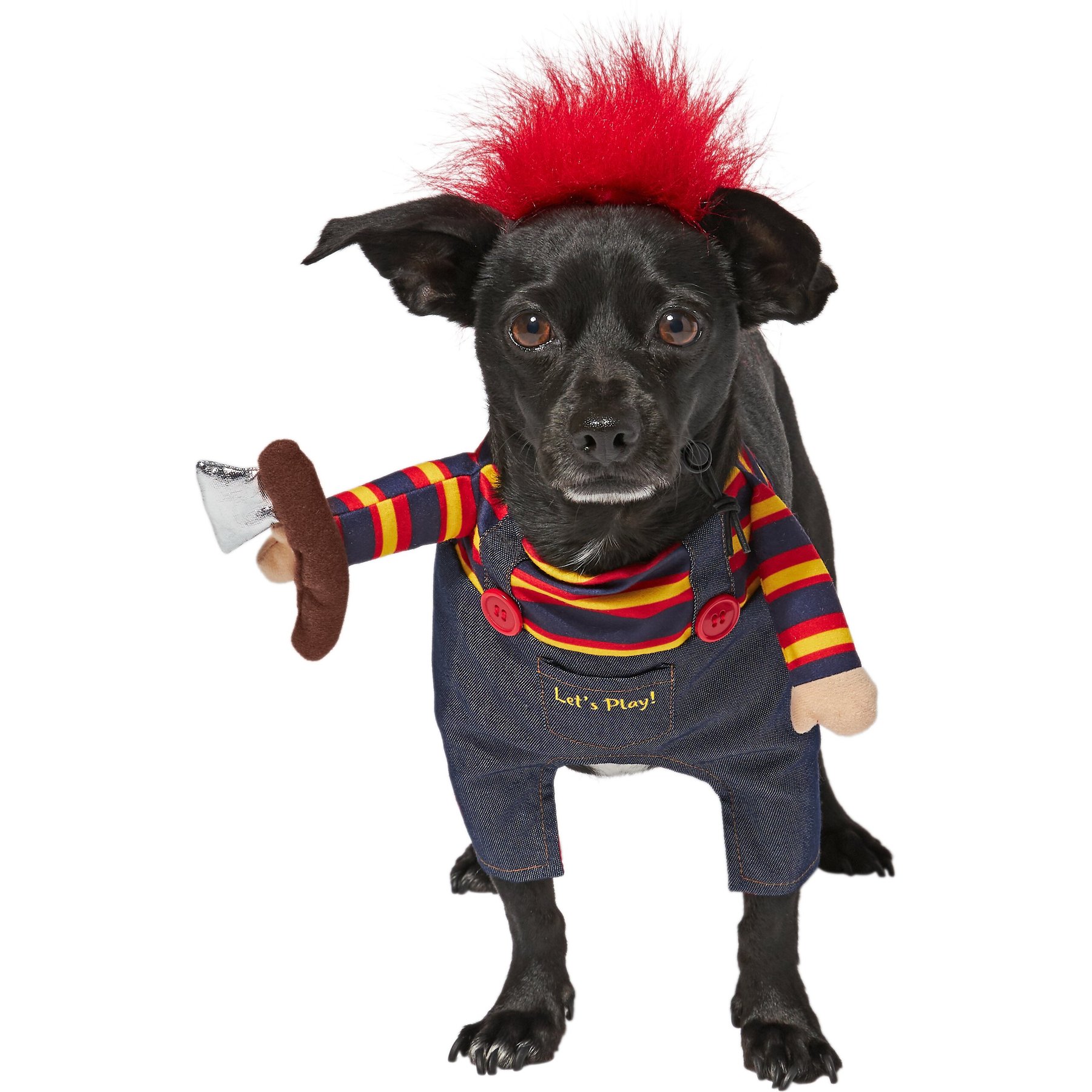 Front Walking Deadly Doll Frisco Dog & Cat Costume, X-Large