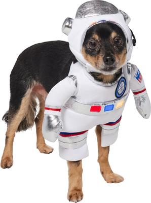 Show full view: Frisco Front Walking LED Astronaut Dog & Cat Costume, Small slide 4 of 10