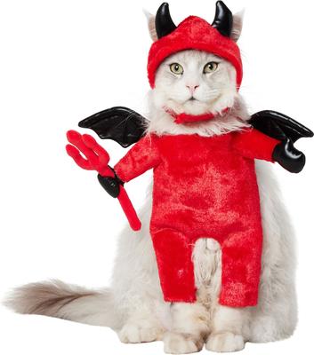 Show full view: Frisco Front Walking Lil Devil with Adjustable Inseam Dog & Cat Costume (Patent Pending), Medium slide 2 of 11