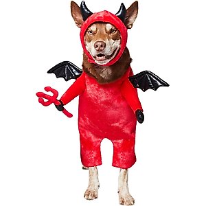 Frisco Front Walking Lil Devil with Adjustable Inseam Dog & Cat Costume (Patent Pending), X-Large