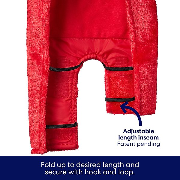 Show full view: Frisco Front Walking Lil Devil with Adjustable Inseam Dog & Cat Costume (Patent Pending), X-Large slide 6 of 10