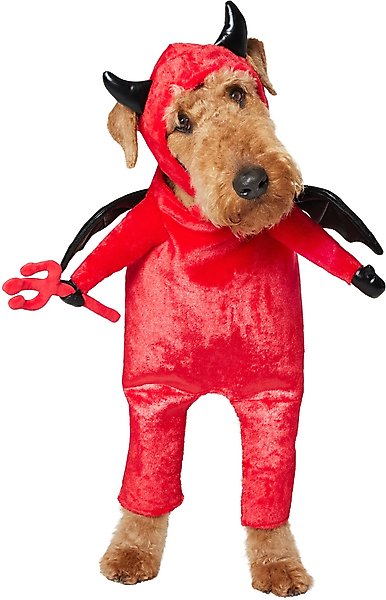 Frisco Front Walking Lil Devil with Adjustable Inseam Dog & Cat Costume (Patent Pending)