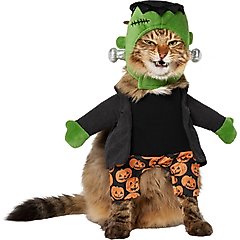 Frisco Front-Walking Reanimated Monster Cat Costume, Small
