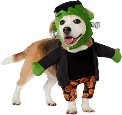 Show full view: Frisco Front Walking Reanimated Monster with Adjustable Inseam Dog & Cat Costume (Patent Pending), Small slide 3 of 11