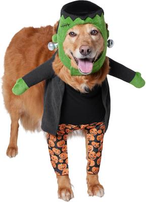 Show full view: Frisco Front Walking Reanimated Monster with Adjustable Inseam Dog & Cat Costume (Patent Pending), X-Large slide 3 of 11