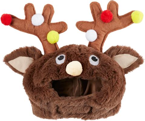 Show full view: Frisco Front Walking Reindeer Dog & Cat Costume, 1 count, Medium slide 4 of 10