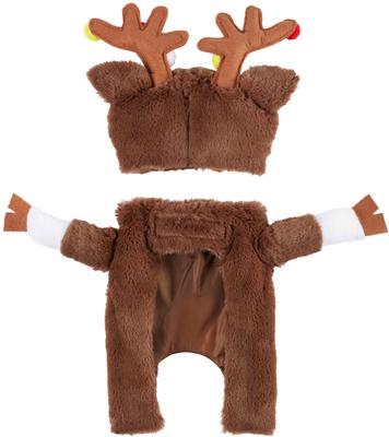 Show full view: Frisco Front Walking Reindeer Dog & Cat Costume, 1 count, Medium slide 6 of 10