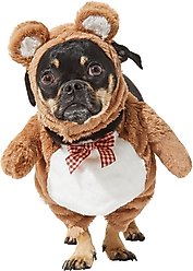 Frisco Front Walking Teddy Bear Dog & Cat Costume, Large