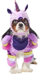 Frisco Front Walking Unicorn Dog & Cat Costume, Medium