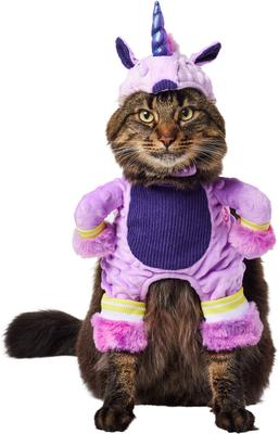 Show full view: Frisco Front Walking Unicorn Dog & Cat Costume, Medium slide 3 of 10