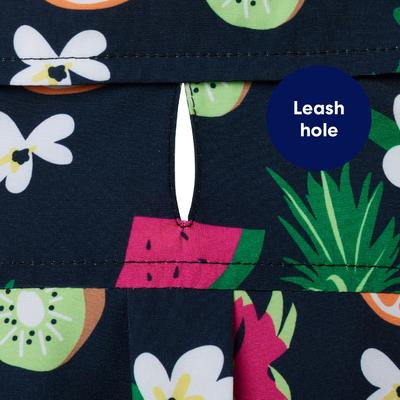 Show full view: Frisco Fruit Punch Camp Dog & Cat Shirt, Black, Medium slide 7 of 11