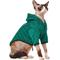 Show in main carousel: Frisco Full Zip Dog & Cat Sweater Fleece Hoodie, Green, X-Small slide 1 of 13