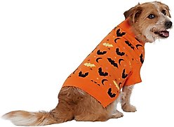 Frisco Funky Bat Knit Dog & Cat Sweater, Large