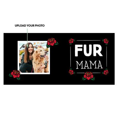 Show full view: Frisco Fur Mama White Personalized Coffee Mug, 15-oz slide 2 of 6