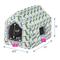 Show in main carousel: Frisco Geometric Plush Small Pet House, Blue slide 2 of 5