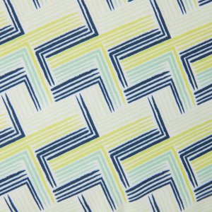 Frisco Geometric Plush Small Pet House, Blue