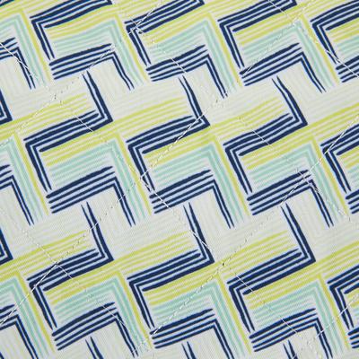 Show full view: Frisco Geometric Small Pet Bunk Bed, Green slide 4 of 7