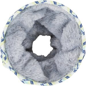Frisco Geometric Small Pet Crinkle Plush Tunnel, Multi Color