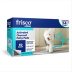 Frisco Giant Charcoal Dog Training & Potty Pads, 27.5 x 44-in, Unscented, 50 count