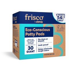 Frisco Giant Eco-Conscious Dog Training & Potty Pads, 27.5 x 44-in, Unscented, 30 count slide 1 of 9