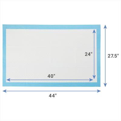 Show full view: Frisco Giant Ultra Premium Non-Skid Dog Training & Potty Pads, 27.5 x 44-in, Unscented, 30 count slide 2 of 10