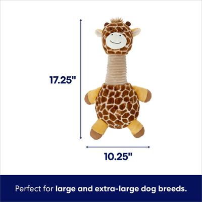 Show full view: Frisco Giraffe Bobberz Plush Squeaky Dog Toy, Large/X-Large slide 2 of 7