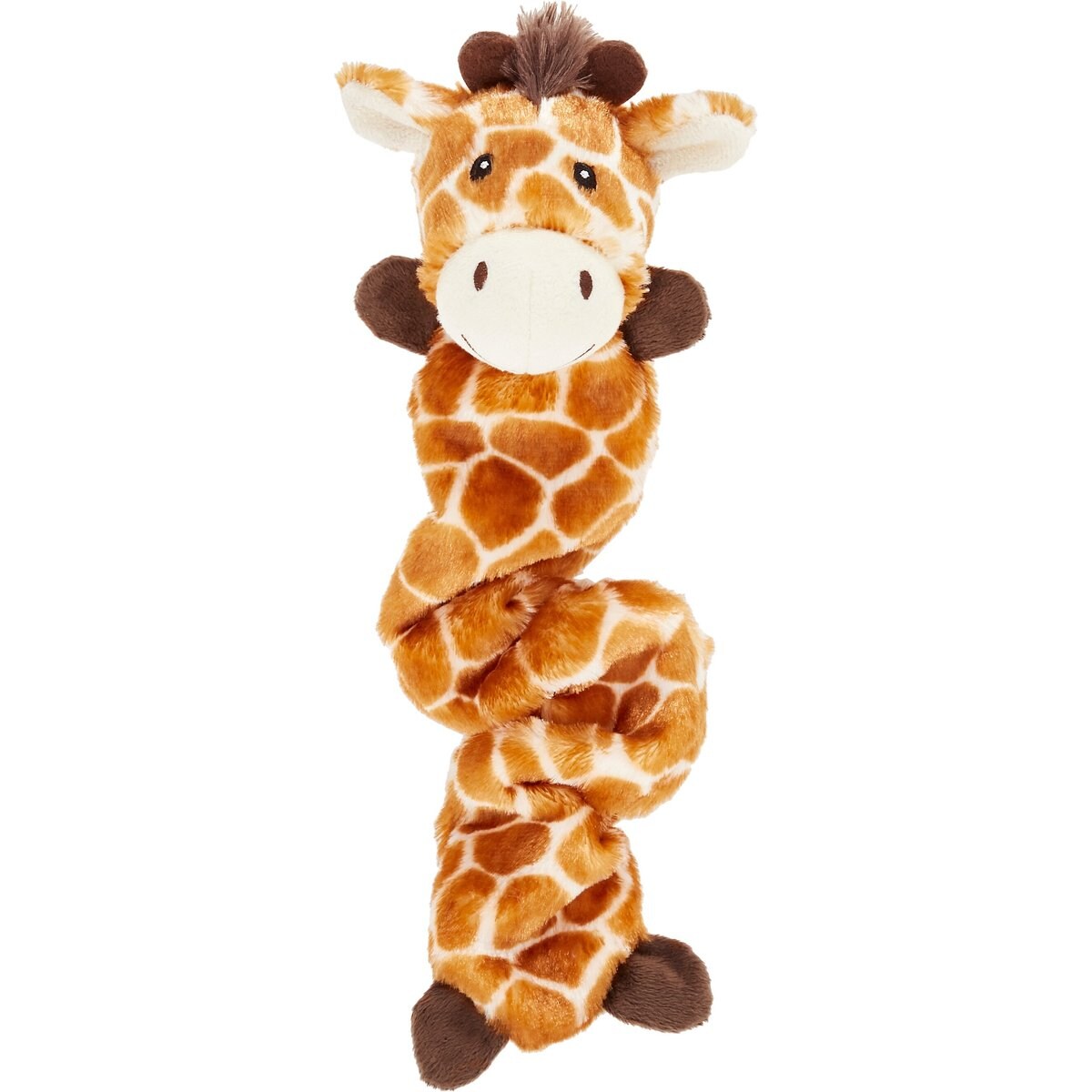 Frisco Giraffe Bungee Plush Squeaky Dog Toy, Medium/Large