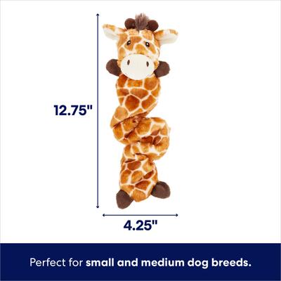 Show full view: Frisco Giraffe Bungee Plush Squeaky Dog Toy, Small/Medium slide 2 of 7