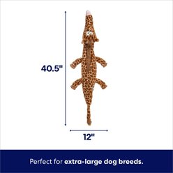 Frisco Giraffe Wagazoo Plush Squeaky Dog Toy, X-Large slide 2 of 6